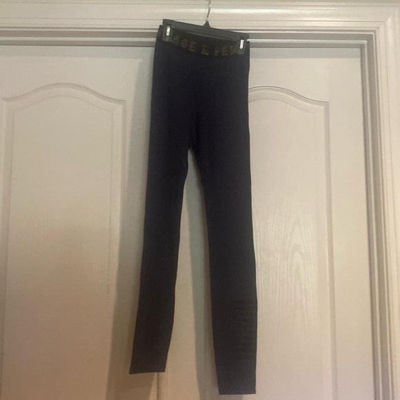 Savage Fenty signature navy blue leggings navy - Picture 1 of 4